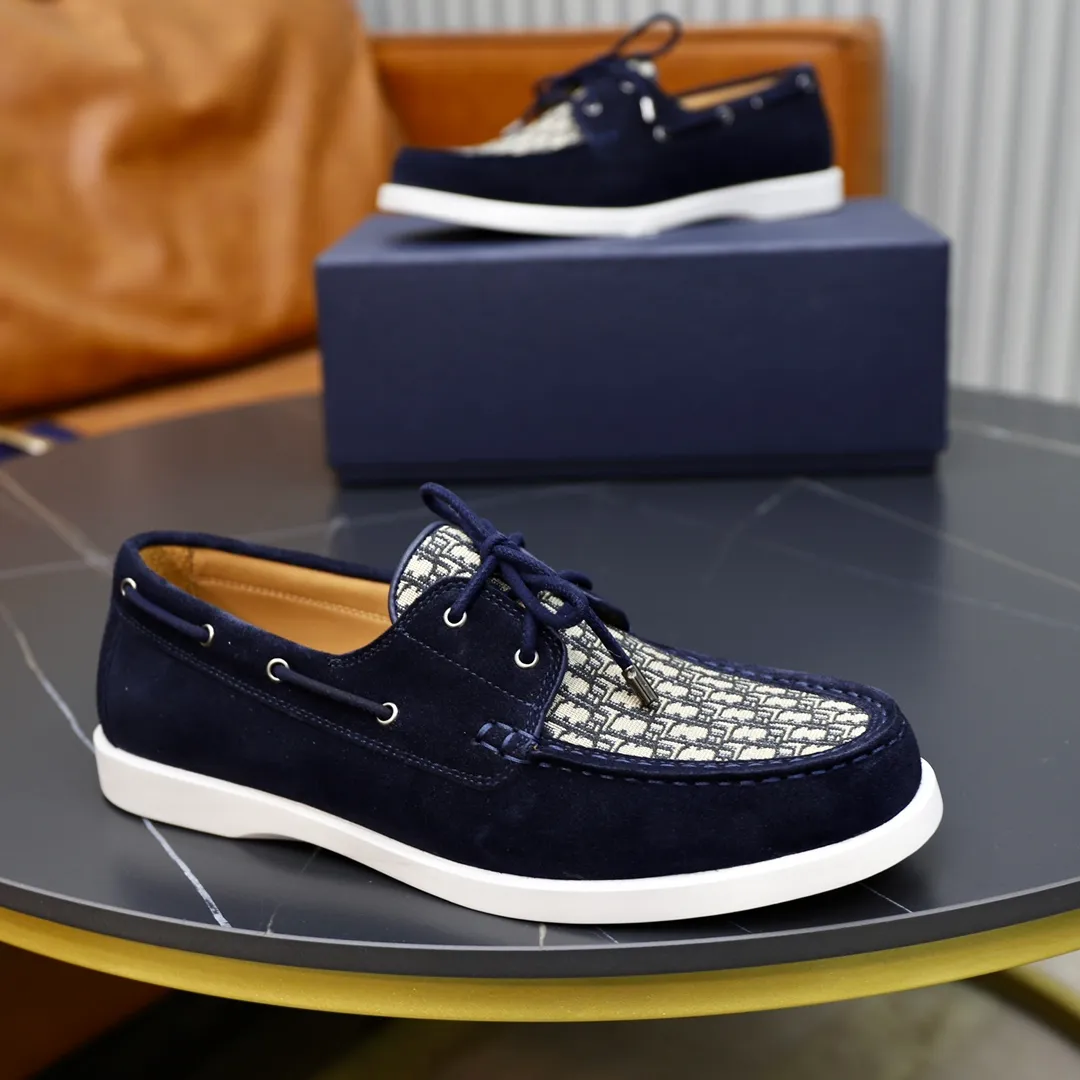 Ex-factory price: 540🙅‍♂️🙅‍♂️🙅‍♂️ Brand: Dior DIOR Standard code: Men's code 38/44 (45 can be customized) Grade: Same as the official website Material: Original cowhide stitching, cowhide lining, original TPU wear-resistant soft outsole Style categories: Leisure and sports version, footwear for driving, young fashion, European and American trends, British style Color: actual picture color